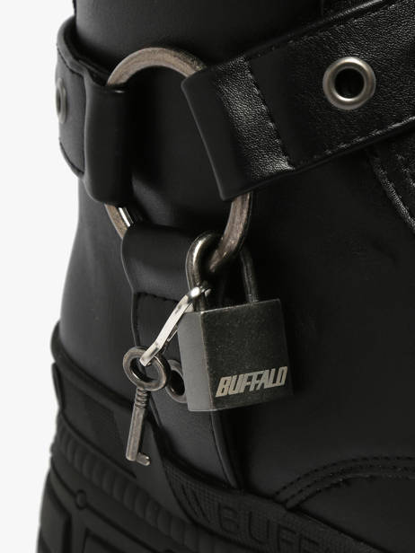 Bottes à Talon Buffalo Noir women 1270131 vue secondaire 3