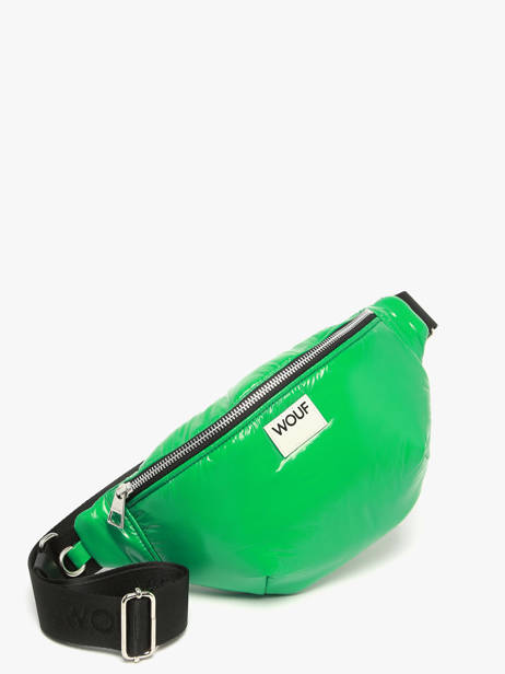 Belt Bag Wouf Green glossy BW250027 other view 2