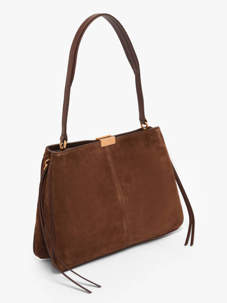 Sac Porté épaule Casual Leather Cuir Tommy hilfiger Marron casual leather AW18201 vue secondaire 2