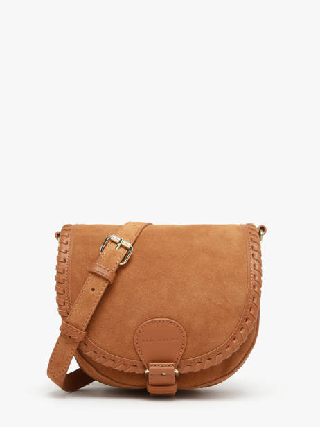 Small Leather Bobo Crossbody Bag Paul marius Brown vintage S