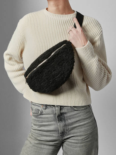 Belt Bag Miniprix Black polaire S029 other view 1