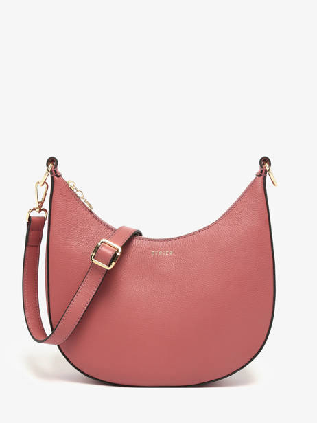 Sac Bandoulière M Tradition Cuir Etrier Rose tradition ETRA102M