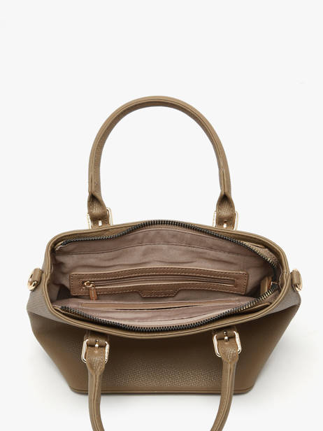 Handbag Saffiano David jones Brown saffiano CM7220 other view 2