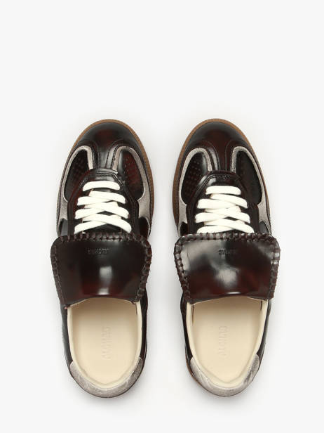 Sneakers En Cuir Alohas Marron women 10120904 vue secondaire 3