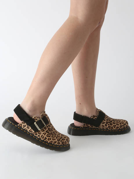 Mules Jorge Iii En Cuir Dr martens Noir women 41088200 vue secondaire 3