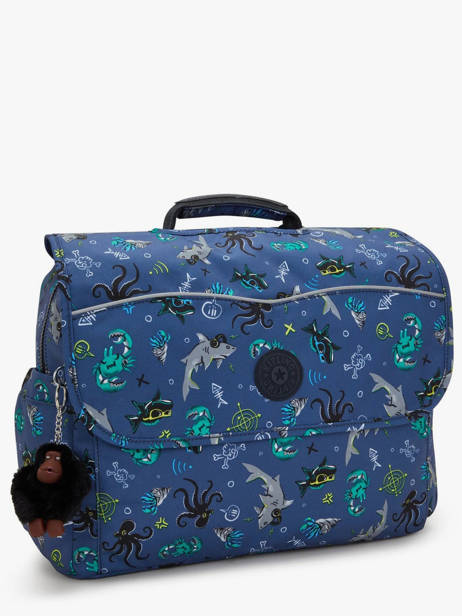 Cartable 1 Compartiment Kipling Bleu back to school / pbg PBGI3652 vue secondaire 2