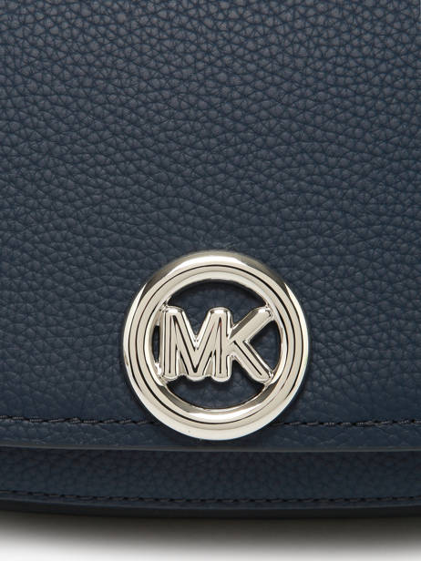 Sac Porté épaule Nolita Cuir Michael kors Bleu nolita R6SY5S2L vue secondaire 5