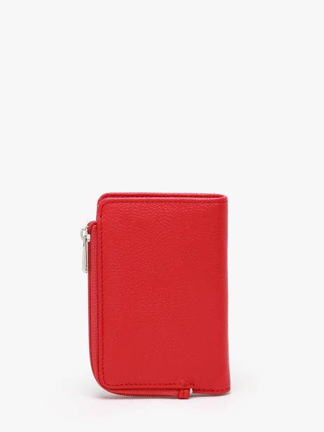 Porte-cartes Confort Cuir Hexagona Rouge confort 468429 vue secondaire 2
