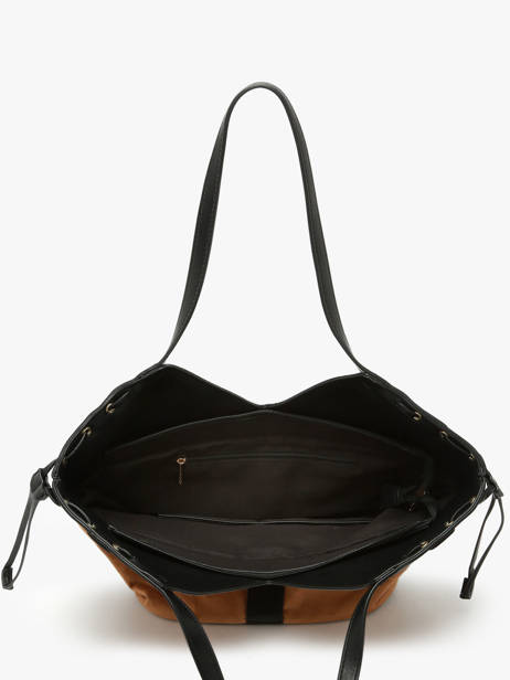 Sac Porté épaule Velvet Miniprix Marron velvet M9459 vue secondaire 2