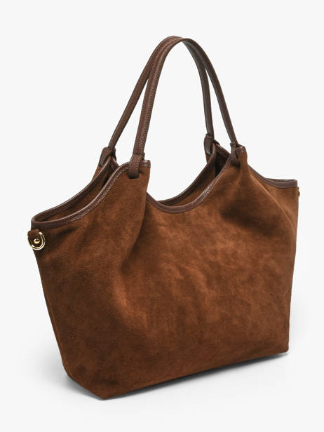 Sac Porté épaule Velvet Caviar Cuir Milano Marron velvet caviar VC241110 vue secondaire 2