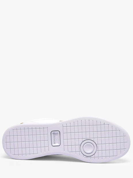 Sneakers En Cuir Lacoste Blanc women 1SFA0092 vue secondaire 4