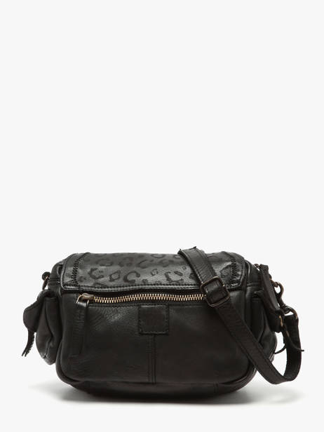 Sac Bandoulière Heritage Cuir Biba Noir heritage GAD4L vue secondaire 4