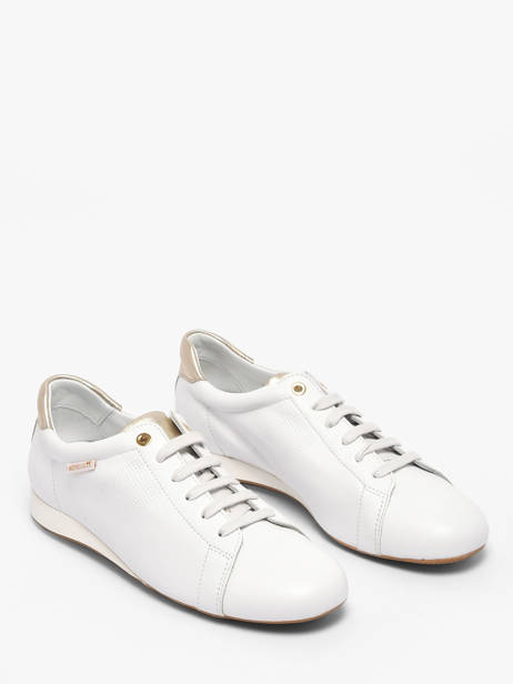 Sneakers En Cuir Mephisto Blanc women P5149766 vue secondaire 1