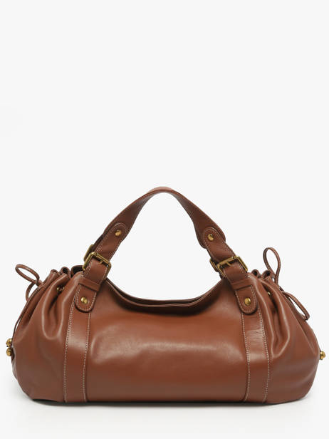 Sac 24h  Icone Cuir Gerard darel Marron icone DDS01410 vue secondaire 4