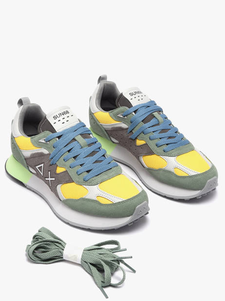 Sneakers Sun68 Vert men Z3611884 vue secondaire 1