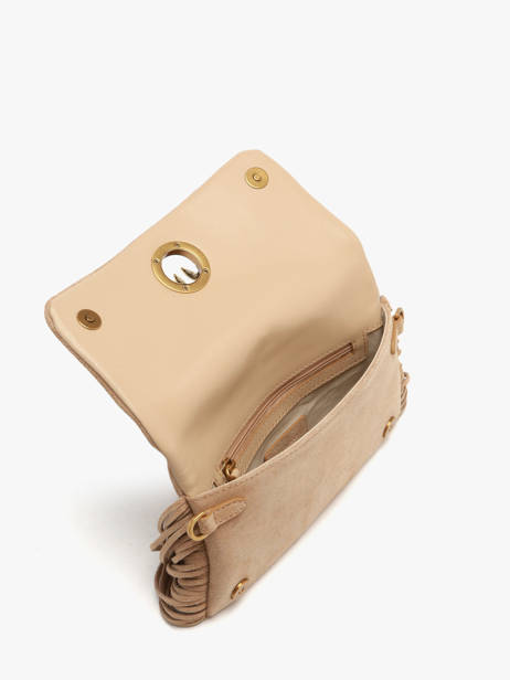 Sac Bandoulière Love Bag Soft Cuir Pinko Beige love bag soft 6023A39A vue secondaire 4