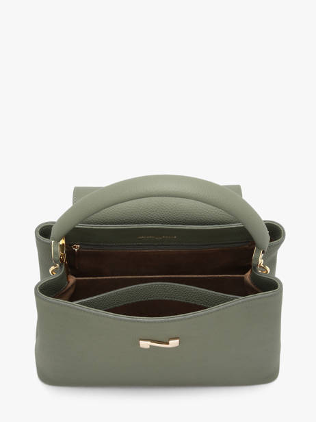 Sac à Main Magnolia Cuir Nathan baume Vert eden 3 vue secondaire 4