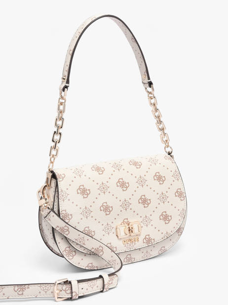 Sac Bandoulière Emelie Logo Polyester Guess Blanc emelie logo GP992820 vue secondaire 2