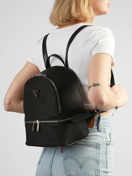 Sac Banane Guess Noir follie NN676032 vue secondaire 1