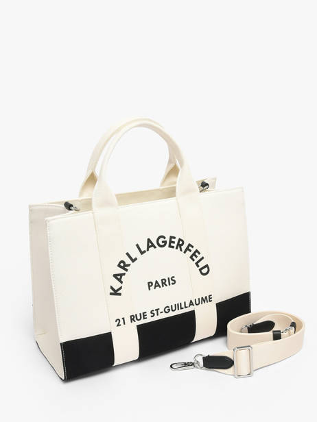 Sac à Main Rsg Coton Karl lagerfeld Blanc rsg A3W50025 vue secondaire 2
