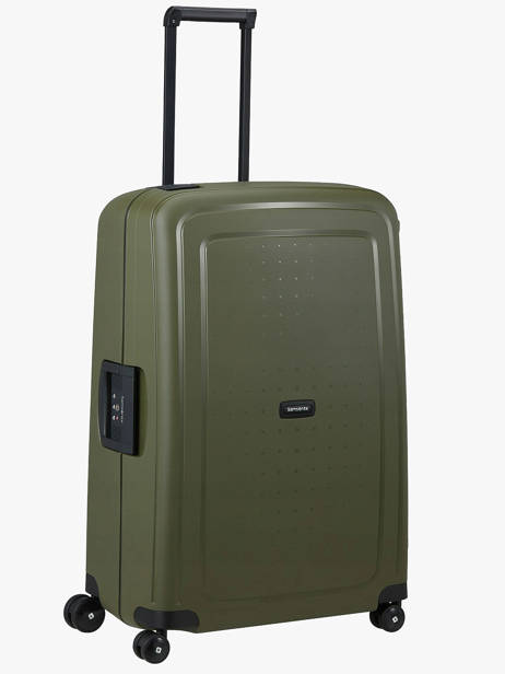 Hardside Luggage S'cure Samsonite Green s'cure 10U002 other view 2
