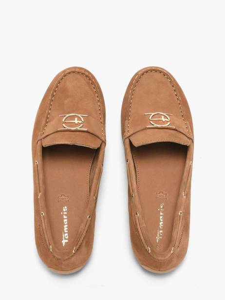 Boat Shoes In Leather Tamaris Brown women 44 other view 3
