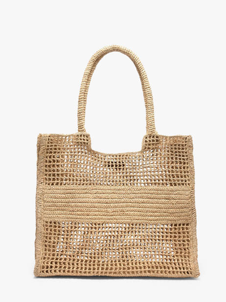 Sac Porté épaule Cabas Raphia Raphia Vanessa bruno Beige cabas raphia 60V40892 vue secondaire 5