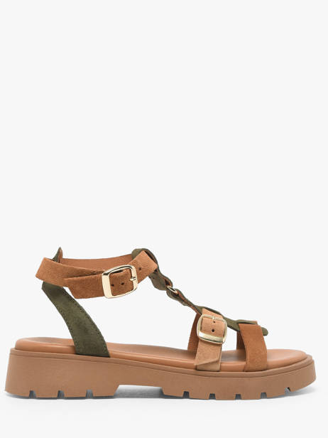 Sandales En Cuir We do Marron women 45710A02