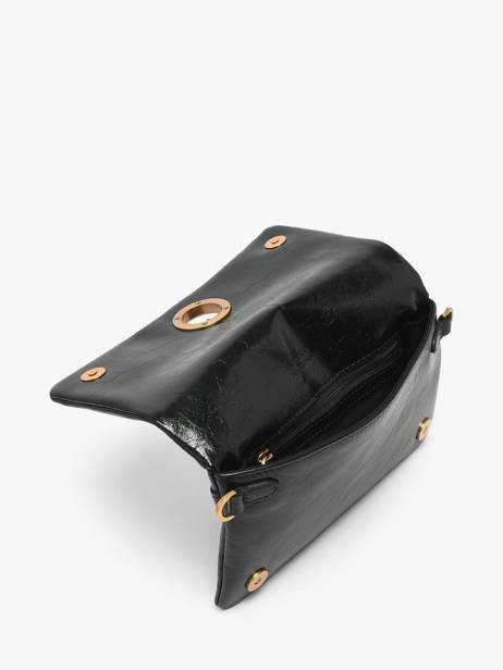 Sac Bandoulière Love Bag Icon Cuir Pinko Noir love bag icon 6023A315 vue secondaire 4