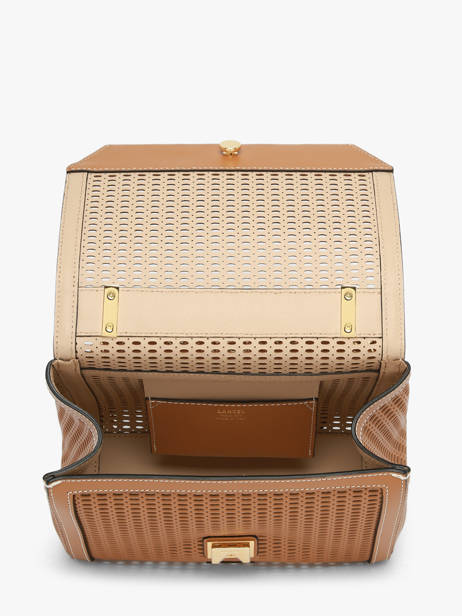 Sac Rabat M Ninon Ajouré Cuir Lancel Marron ninon A14009 vue secondaire 4