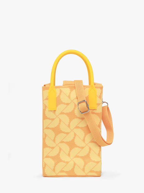 Sac Bandoulière Phonebag Polyester Miniprix Jaune phonebag P203 vue secondaire 3