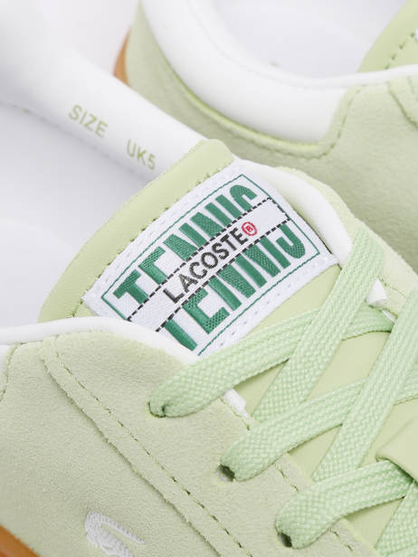 Sneakers En Cuir Lacoste Vert women 1SFA0080 vue secondaire 2