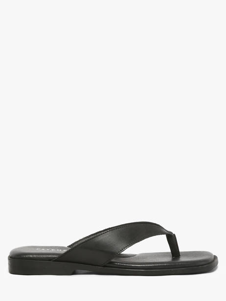 Sandales En Cuir Pavement Noir women 25277