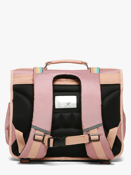 Cartable Enfant 2 Compartiments Vintage Fantasy Cameleon Rose vintage fantasy CA38 vue secondaire 5