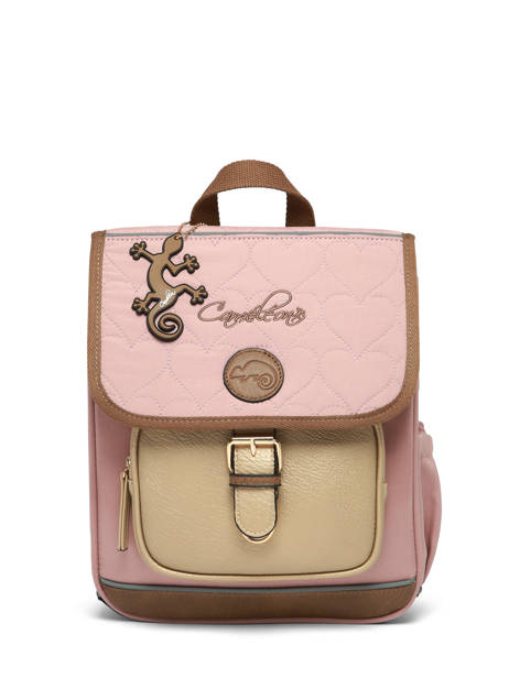 Sac à Dos 1 Compartiment Vintage Fantasy Cameleon Rose vintage fantasy SD30 vue secondaire 7