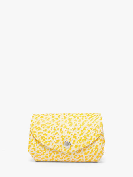 Porte-monnaie Gustave Citronade Cuir Paul marius Jaune citronade GUSTACIT