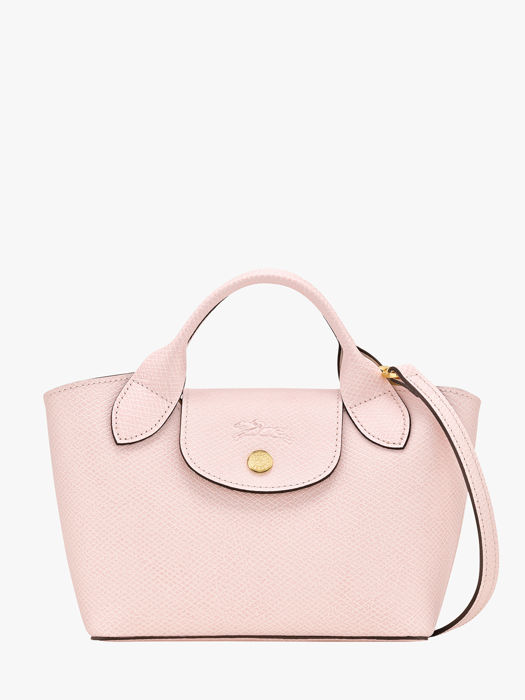 Longchamp Epure Sacs porté travers Rose