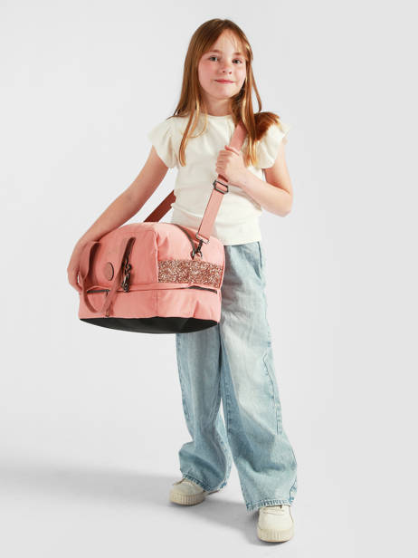 Sac De Sport Vintage Fantasy Cameleon Rose vintage fantasy SH42 vue secondaire 2