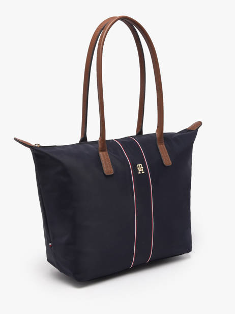 Sac Porté épaule Popette Nylon Tommy hilfiger Bleu popette AW17706 vue secondaire 2