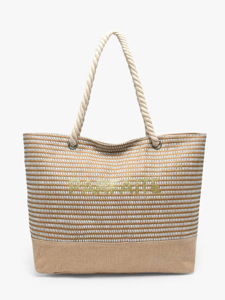 Sac Porté épaule Plage Polyester Gerard pasquier Marron plage P26095