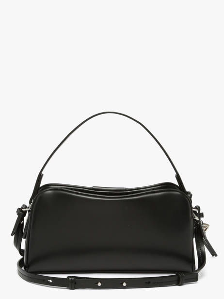 Sac Bandoulière Emblem Trio Calvin klein jeans Noir emblem trio 4F3370G vue secondaire 4