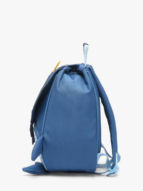 Mini Sac à Dos Tann's Bleu ecole des tann's 64511 vue secondaire 2