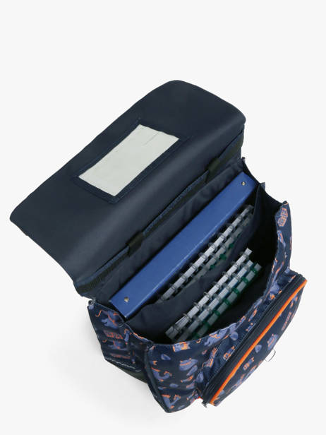 Cartable à Roulettes 2 Compartiments Tann's Bleu les fantaisies g 42155 vue secondaire 3