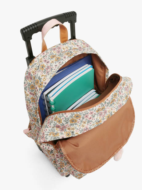 Sac A Dos à Roulettes 2 Compartiments Tann's Multicolore les fantaisies f 26732611 vue secondaire 3