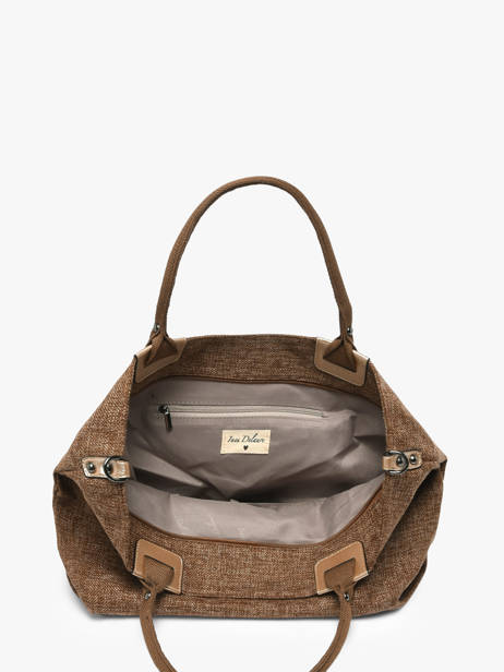 Sac Porté Main Star Polyester Ines de laure Marron star 1685161 vue secondaire 1