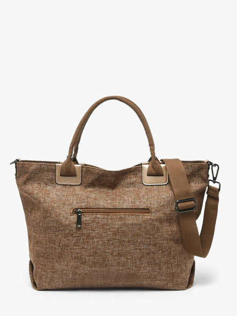 Sac Porté Main Star Polyester Ines de laure Marron star 1685161 vue secondaire 2