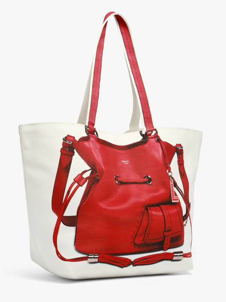 Sac Porté épaule 150 Ans Lancel Rouge 150 ans A14372 vue secondaire 2