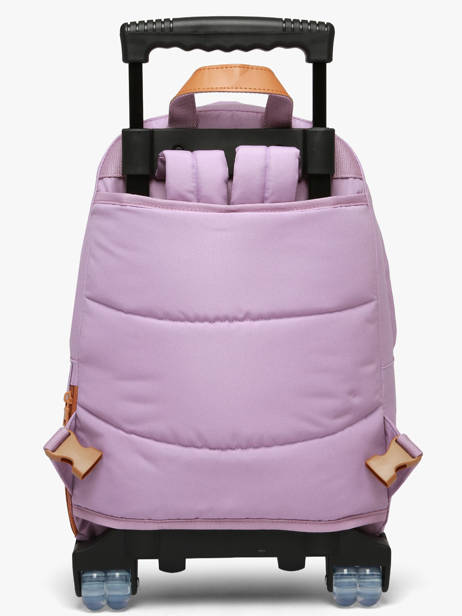 Sac A Dos à Roulettes 2 Compartiments Tann's Violet les fantaisies f 73195 vue secondaire 5