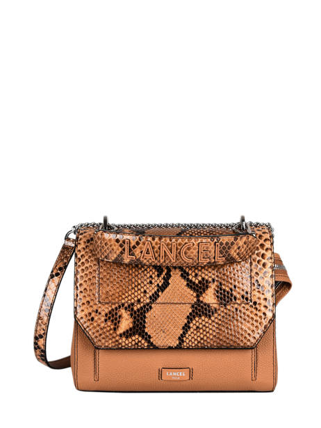 Top Handle M Ninon Python Lancel Brown ninon A09370 other view 1