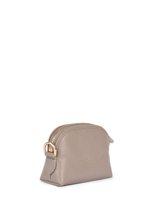 Longchamp Le foulonné Coin purse Gray